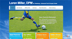 Desktop Screenshot of drlorenmiller.com